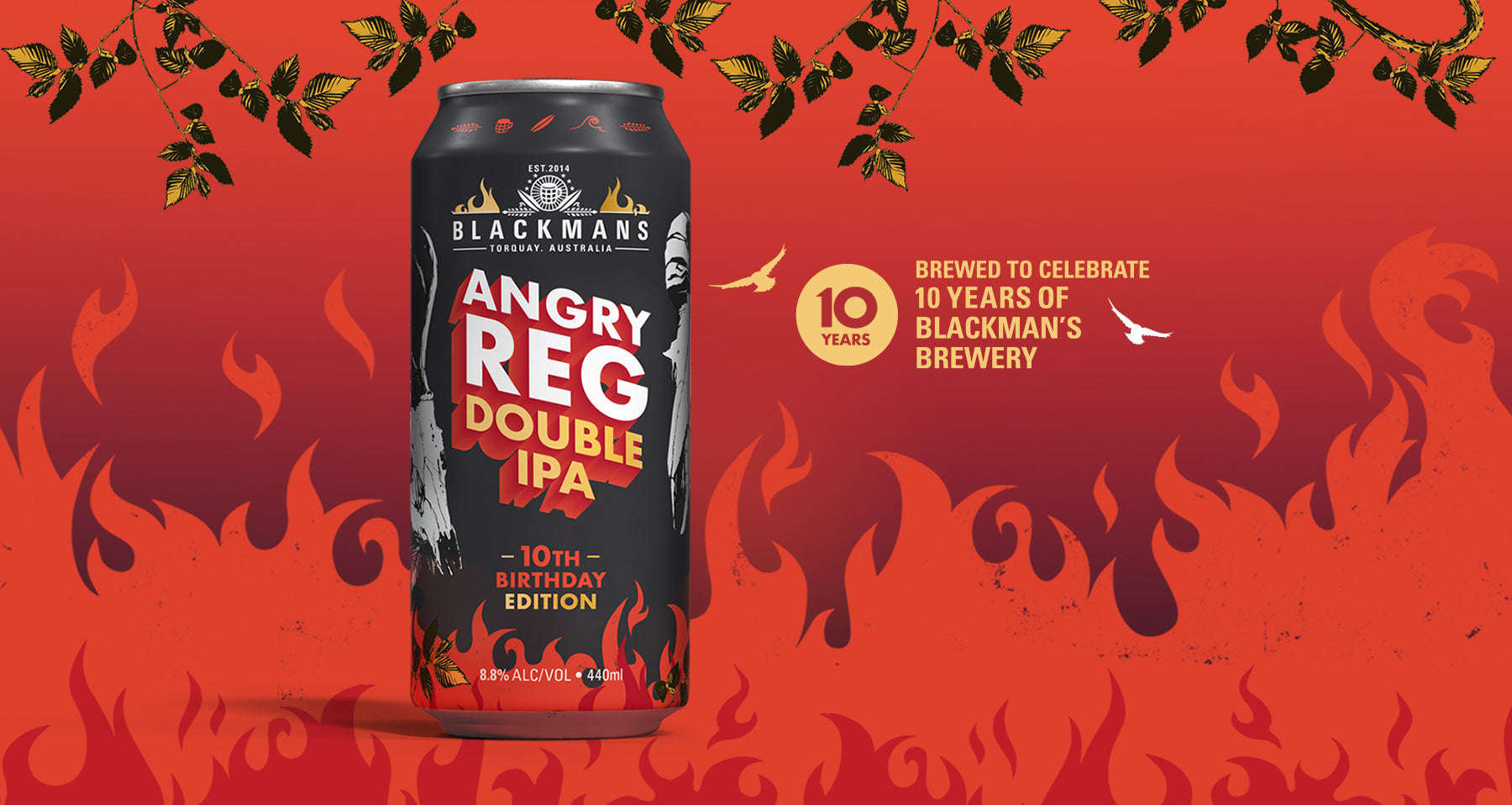 NEW BEER ALERT: ANGRY REG 10TH BIRTHDAY EDITION