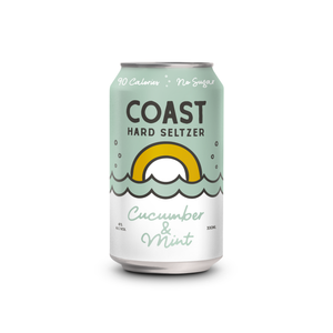 CUCUMBER & MINT COAST HARD SELTZER