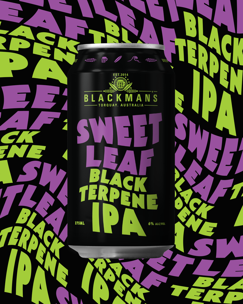 SWEET LEAF BLACK TERPENE IPA -- RELEASED 29/08