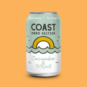 COAST HARD SELTZER CUCUMBER AND MINT
